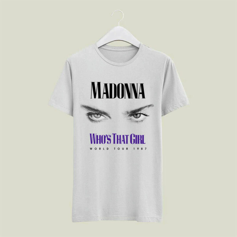 Madonna Who Is That Girl 4 T Shirt