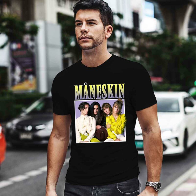 Maneskin Band Rock 4 T Shirt