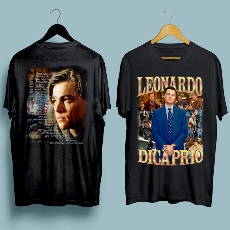 Marino Morwood Leonardo Leo Dicaprio Front 4 T Shirt