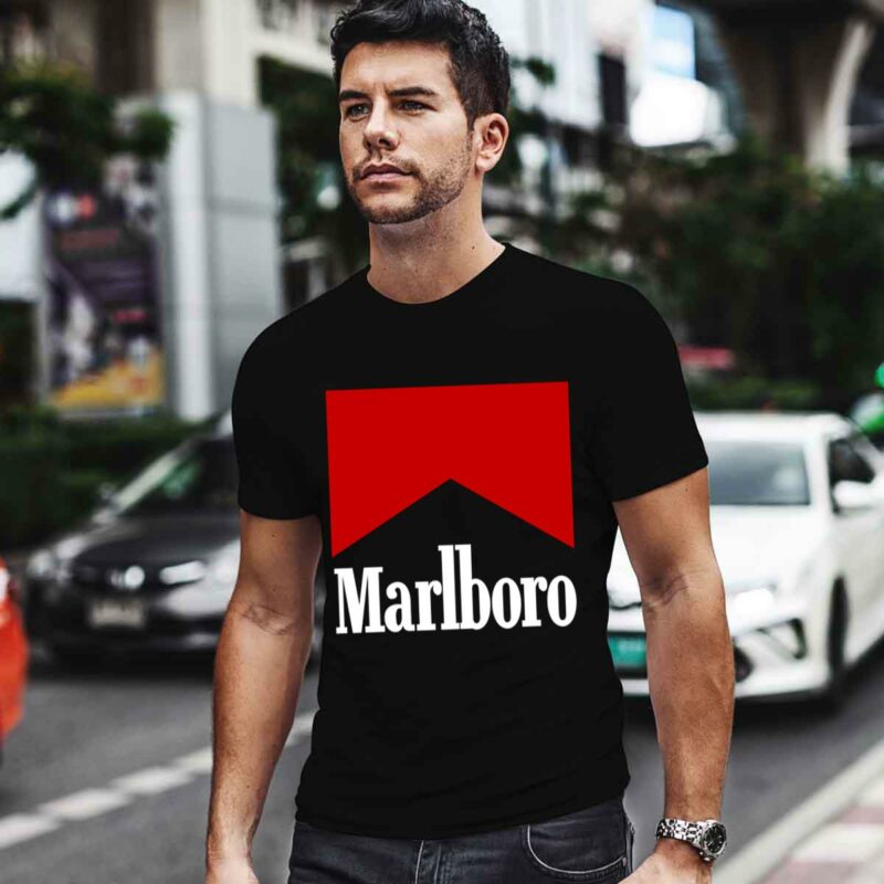 Marlboro Bold Logo 4 T Shirt