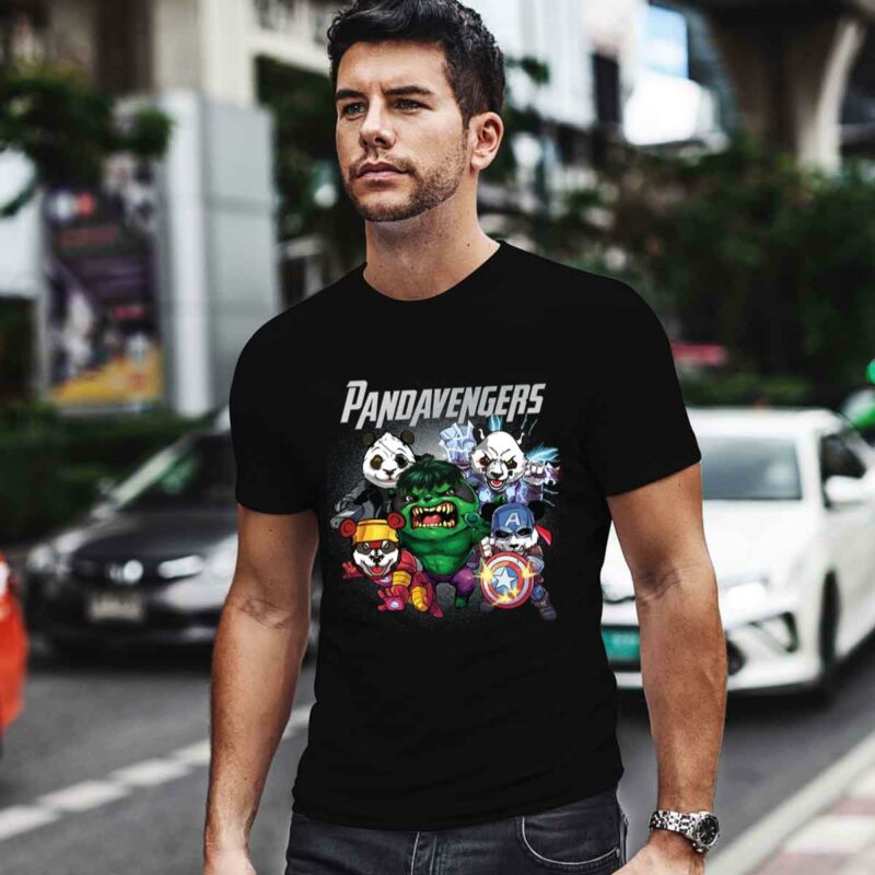 Marvel Avengers Endgame Panda Avengers 0 T Shirt