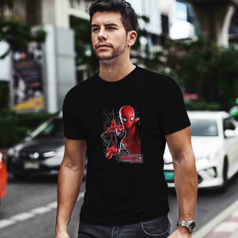 Marvel Spider Man Far From Home New Suit Logo Poster 0 T Shirt