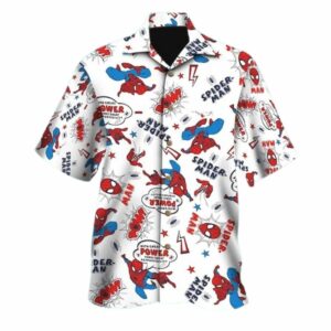 Marvel Comics Spiderman Hawaiian Shirt