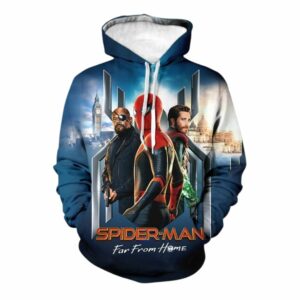 Marvel Spider Man Far From Home All Over Print Hoodie