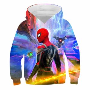 Marvel Spider Man Galaxy All Over Print Hoodie