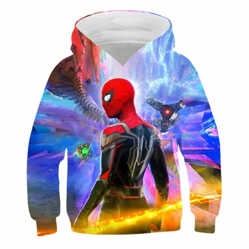Marvel spider man galaxy 3d hoodie 1