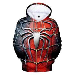 Marvel Spider Man Logo Light All Over Print Hoodie