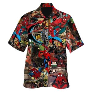 Marvel Spiderman Character Movie Hawaiian Shirt