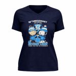 Mashup Detroit Lions Outfit With Snoopy And Charlie Brown 96th Anniversary 1930 2026 9 Womens V Neck.jpg