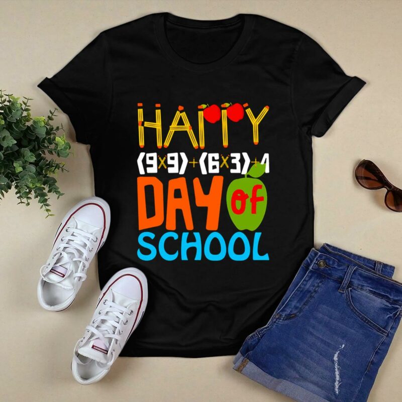 Math Formula 100 Days Of School 0 T Shirt