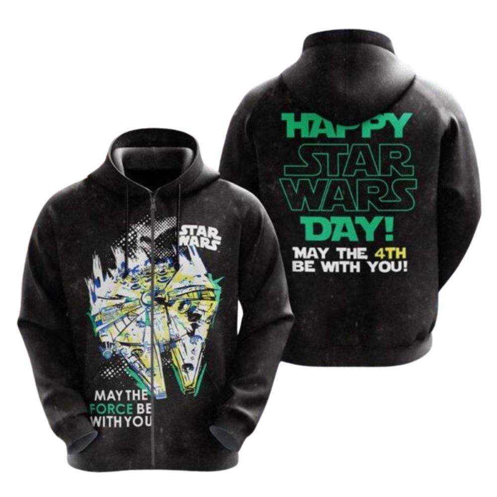 May the 4th be with you star wars 3d hoodie 1