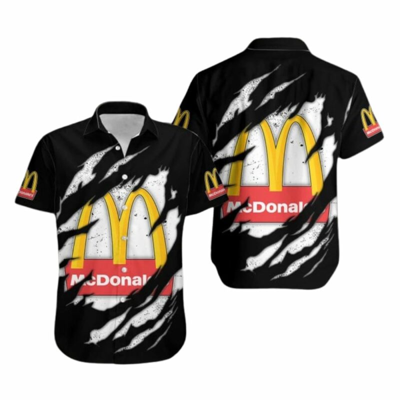 McDonalds Scratch Logo Hawaiian Shirt