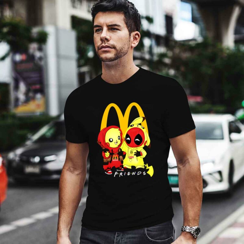 Mcdonald Deadpool Pikachu Friends 0 T Shirt