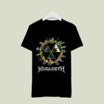 Megadeth Band Logo Signatures Member 3 T Shirt
