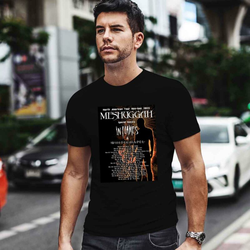 Meshuggah Tour 2023 4 T Shirt