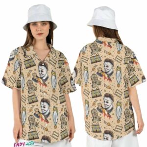 Michael Myers Halloween Haddonfield Illinois Scary Hawaiian Shirt