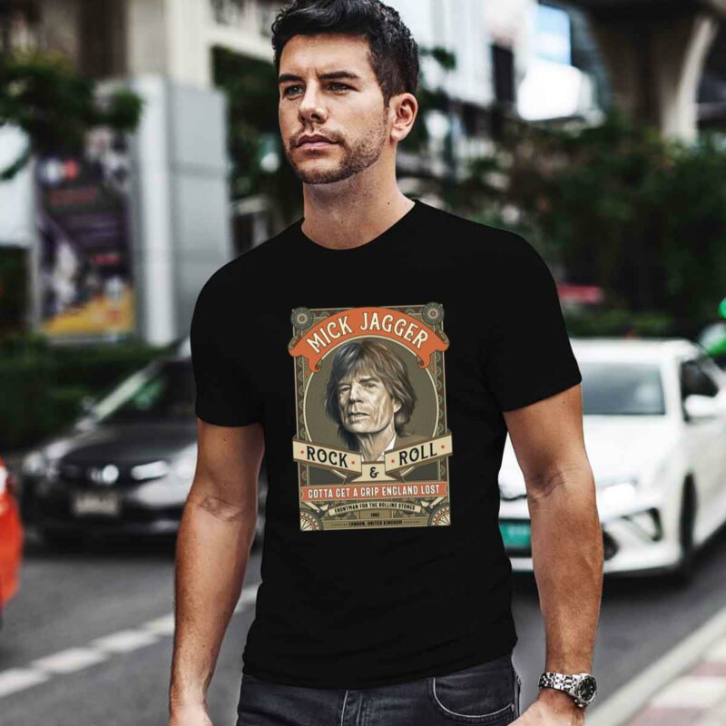 Mick Jagger Rock N Roll 4 T Shirt