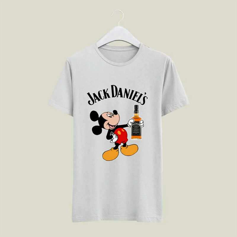 Mickey Mouse Jack Daniels 4 T Shirt