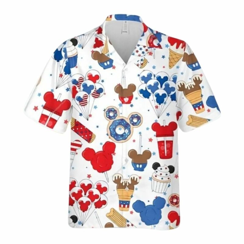 Mickey american sweets 4th of july hawaiian shirt 1