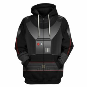 Moff Gideon Costume Star Wars All Over Print Hoodie