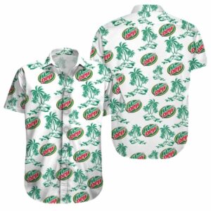 Moutain Dew Island Coconut Tropical Hawaiian Shirt