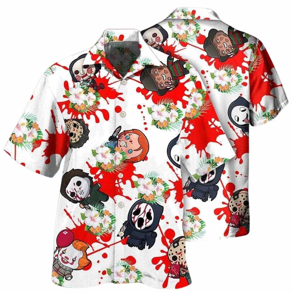 Movie horror movies are my hobby hawaiian shirt 1