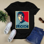 Mr Spock Logic Star Trek Movie 4 T Shirt