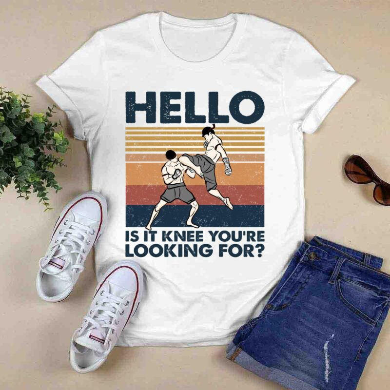 Muaythai Hello Is It Knee Youre Looking For Vintage 5 T Shirt
