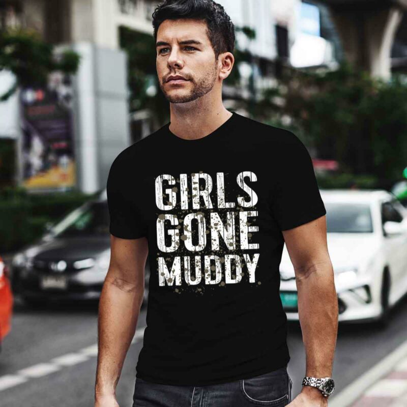 Mud Run Marathon Runner Gift Girls Gone Muddy Mudding 0 T Shirt