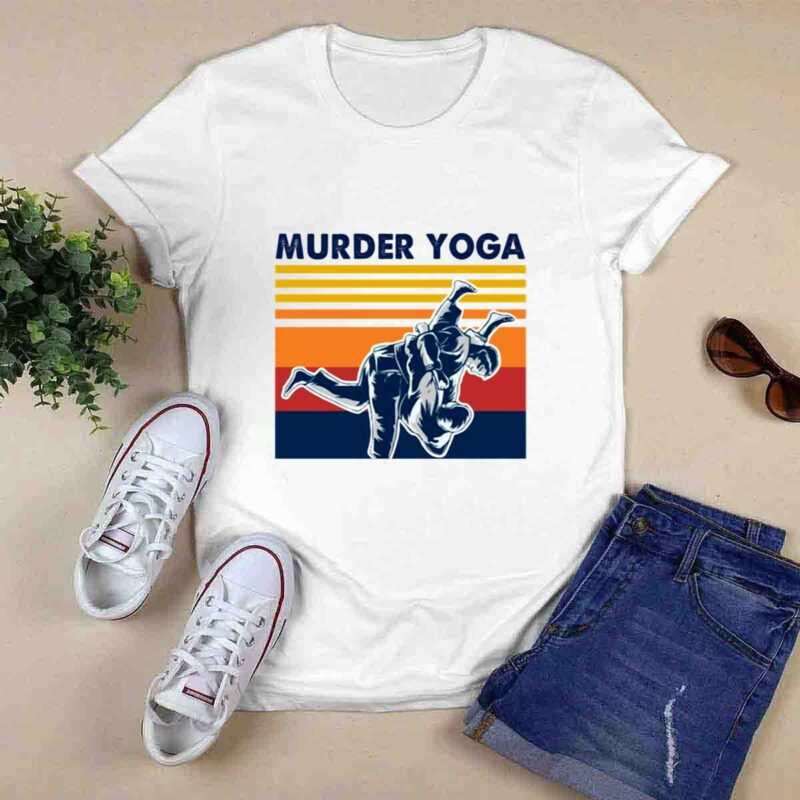 Murder Yoga Vintage 5 T Shirt