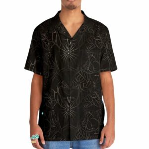 Mystical Spider Web Enchantment Halloween Hawaiian Shirt