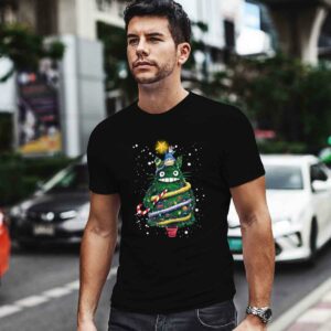 Navidad Totoro Christmas Tree 4 T Shirt