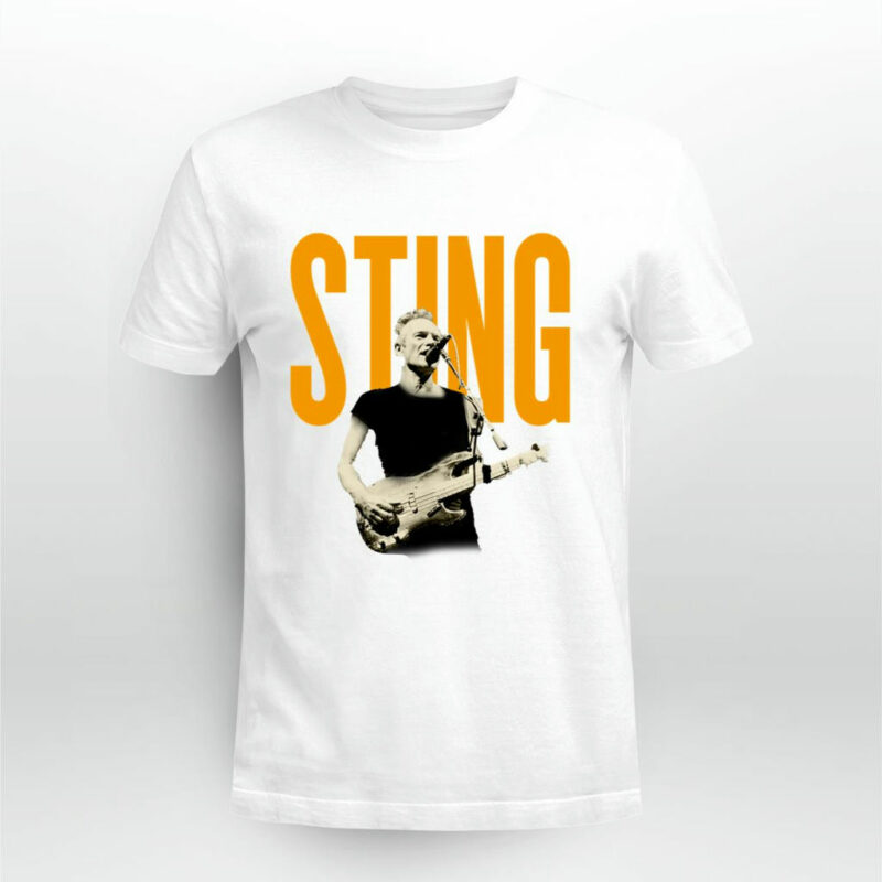 New Sting Concert Tour 4 T Shirt