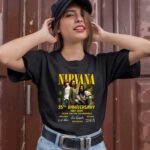 Nirvana 35th Anniversary 1987 2022 thank you for the memories signature 0 T Shirt