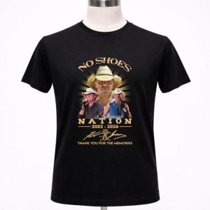 No Shoes Nation 2002 2026 Thank You For The Memories Signatures 1 T Shirt.jpg