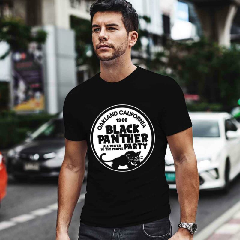 Oakland California 1966 Black Panther Party 0 T Shirt