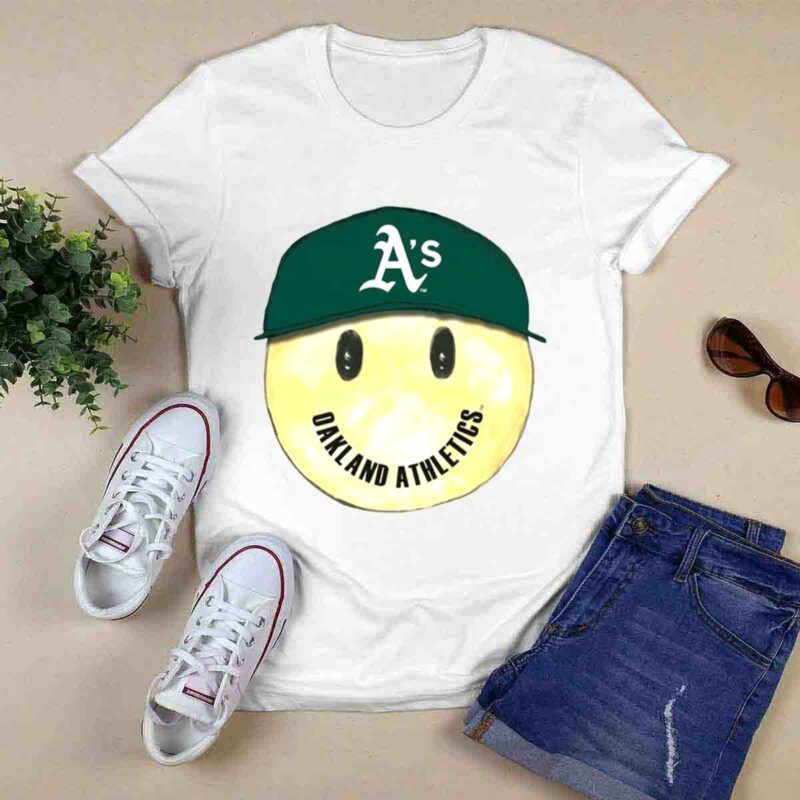 Oakland Sport Baseball Smiley 0 T Shirt