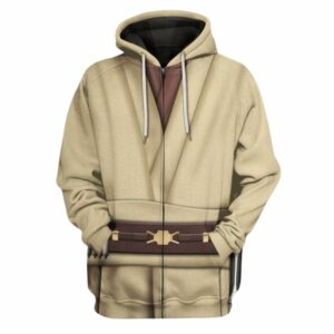Obi Wan Kenobi Costume All Over Print Hoodie