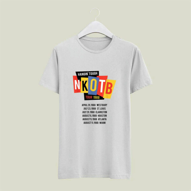 On Block Tour 1988 Retro 80S 4 T Shirt