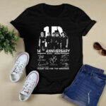 One Direction 1D 14th Anniversary 2010 2024 Thank You For The Memories 1 T Shirt