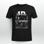 One Direction 1D 14th Anniversary 2010 2024 Thank You For The Memories 3 T Shirt