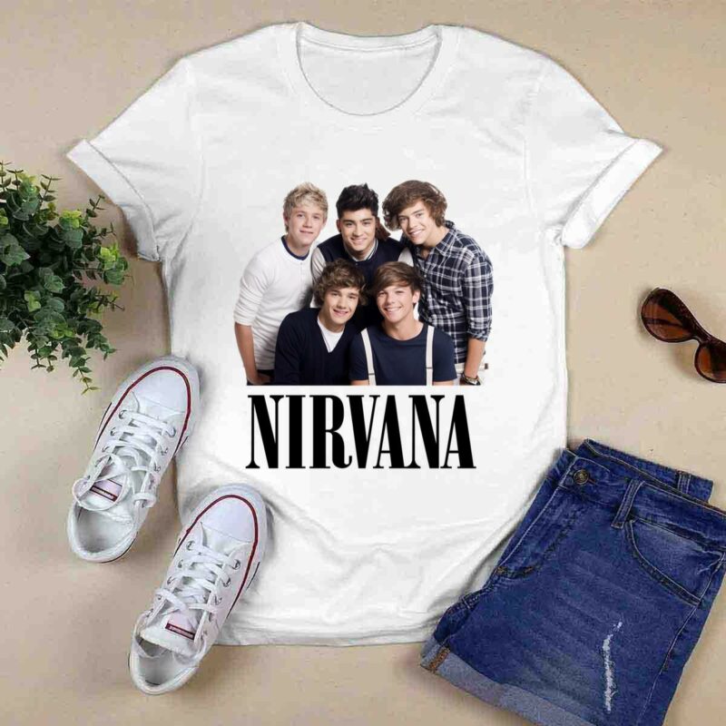 One Direction Nirvana Parody 5 T Shirt