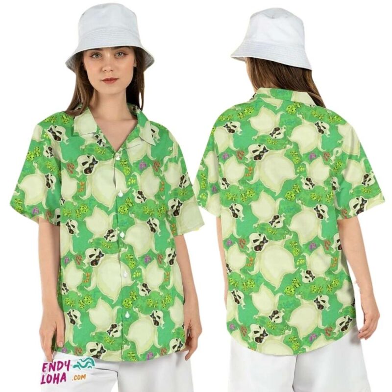 Oogie boogie nightmare before xmas halloween villain hawaiian shirt 1