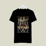 Outlander 10 Years 2014 2024 Thank You For The Memories 2 T Shirt