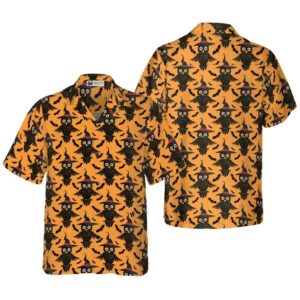 Owl Halloween Pattern Hawaiian Shirt