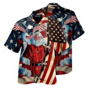 Patriotism America Christmas Hawaiian Shirt