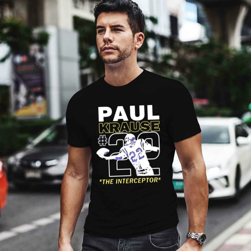 Paul Krause Paul Krause The Interceptor 22 0 T Shirt