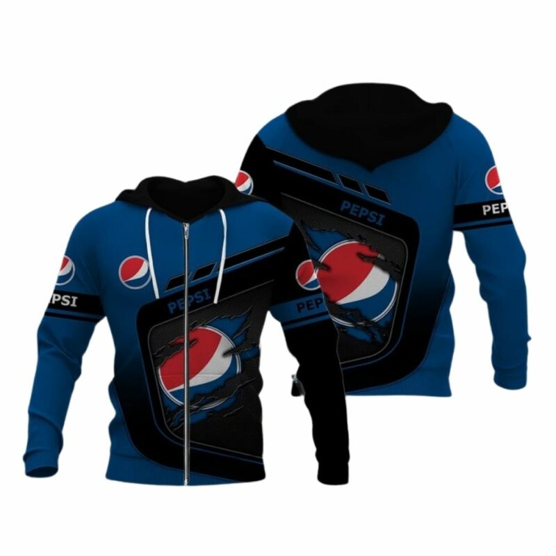Pepsi Logo Funny All Over Print Hoodie