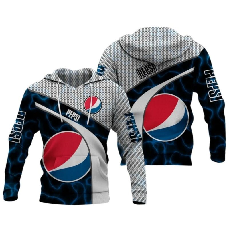 Pepsi Logo In My Heart Thunder All Over Print Hoodie