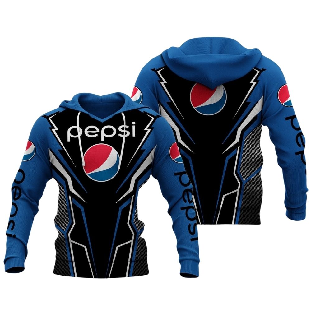 Pepsi Uniform Logo All Over Print Hoodie